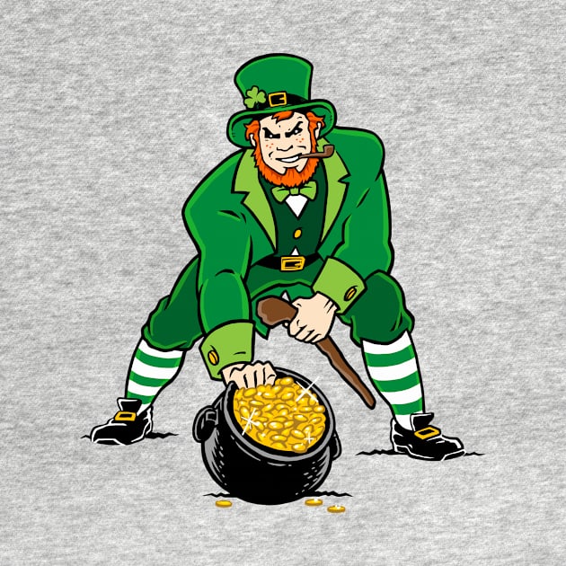 St. Patrick's Leprechaun Patriots Logo by FRGStudios2020